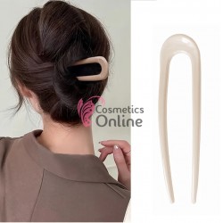 Accesoriu de par modern Japonez pentru cocuri din plastic JPN20FF Vanilie